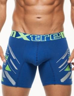 Xtremen boxerky Printed Large Boxer 01 Blue King  + doručení do 24 hod. Velikost: L