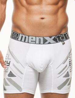 Xtremen boxerky Printed Large Boxer 01 White  + doručení do 24 hod. Velikost: XL