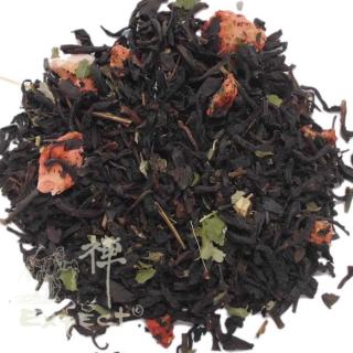 Aromatizovaný čaj Jahodový krém black Hmotnost: 1000 g