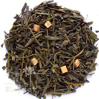 Aromatizovaný čaj Sencha Karamelový krém Hmotnost: 100 g