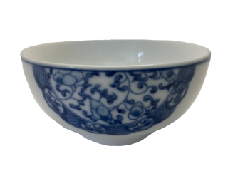 miska vietnam porcelán White blue 10cm