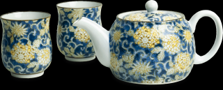 souprava Japan Tea Blue Flower / 3 dílná