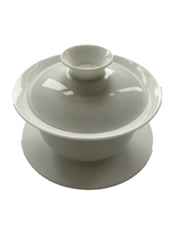 Zhong (Gaiwan) miska na čaj / bílý porcelán/