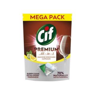 CIF Premium All-in-1 kapsuly do umývačky riadu 50 ks