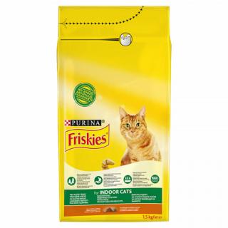 Friskies granule 1,5kg Indoor kur.-mačka