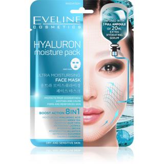 Hyalurónová ultra hydratačná látková maska na tvár 8v1