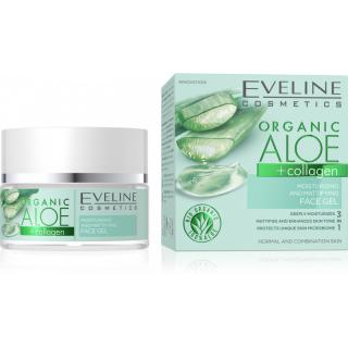 Organic ALOE + COLLAGEN hydratačný a zmatňujúci pleťový gél