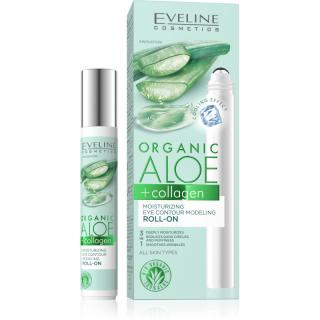 Organic ALOE + COLLAGEN hydratačný modelujúci roll-on na očné kontúry