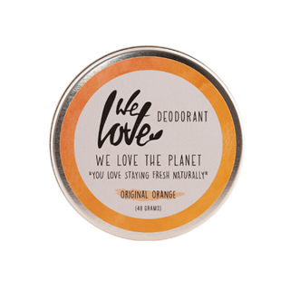 Prírodný krémový deodorant  Original Orange  We Love the Planet 48 g