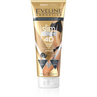 Slim Extreme 4D - Spevňujúce a zoštihľujúce sérum so zlatom a filtrovaným slizom slimáka