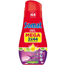 SOMAT Mega gel All in1 Lemon 2 x 790 ml