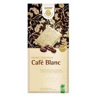 Bio bílá čokoláda s kávou, 100 g