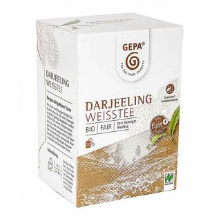 Bio bílý čaj Darjeeling, porcovaný 20 x 2 g