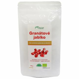 Bio granátové jablko, semínka sušená na slunci, 100 g