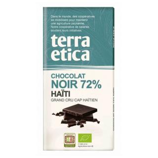 Bio hořká čokoláda Haiti 72 %, 100 g