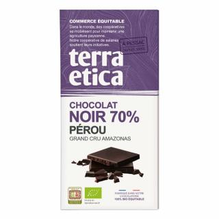 Bio hořká čokoláda Peru Amazonas 70 %, 100 g