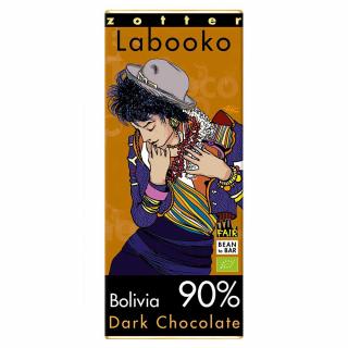 Bio hořká čokoláda Zotter Bolívie 90 %