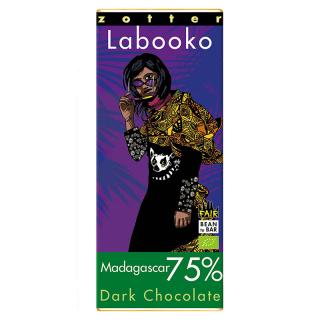 Bio hořká čokoláda Zotter Madagaskar 75 %