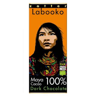 Bio hořká čokoláda Zotter Mayské kakao 100 %