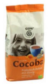 Bio kakao s medem Cocoba, 400 g
