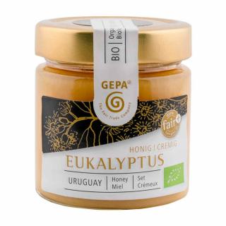 Bio květový med z eukalyptů, krémový, 250 g
