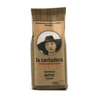 Bio mletá káva bez kofeinu La Cortadora, 250 g