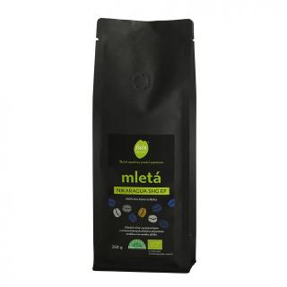 Bio mletá káva Nikaragua SHG, 250 g