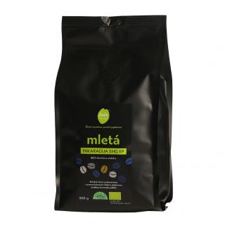 Bio mletá káva Nikaragua SHG, 500 g
