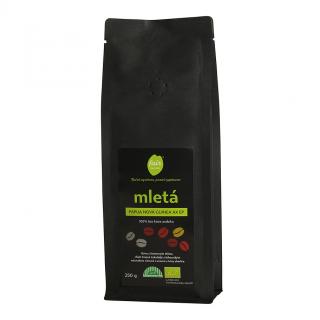 Bio mletá káva Papua Nová Guinea AX, 250 g