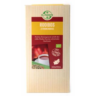 Bio rooibos s citrónovou trávou, 120 g