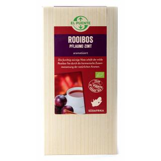 Bio Rooibos se skořicí a švestkovým aroma, 120 g