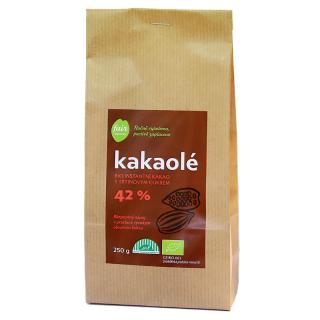 Bio rozpustné kakao Kakaolé 42%, 250 g