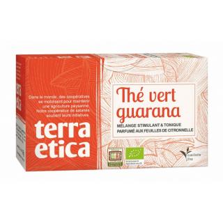 Bio zelený čaj s guaranou ze Šrí Lanky, sáčky 20 x 1,8 g