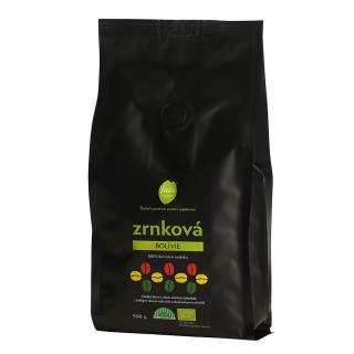 Bio zrnková káva Bolívie, 500 g