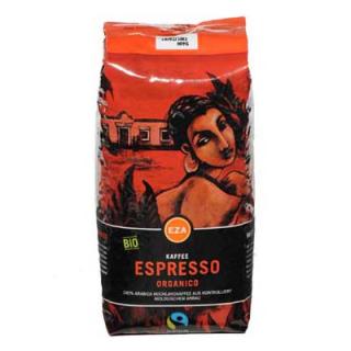 Bio zrnková káva Organico Espresso, 1000 g