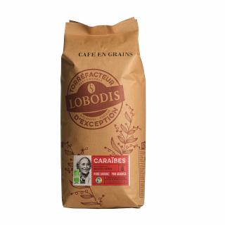 Bio zrnková káva z Karibiku, 1000 g