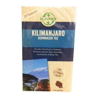 Černý čaj Kilimanjaro, porcovaný 20 x 2 g