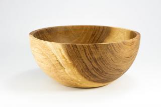 Dřevěná miska z Bali, 25 cm