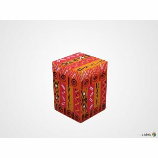 Hranatá svíčka Zahabu z JAR, 7 x 10 cm