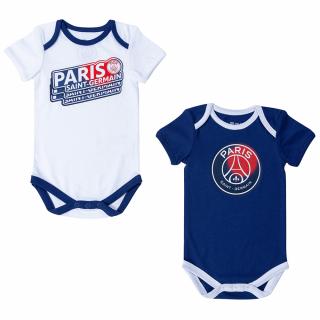 2pack body PSG blue-white Baby: 12 měsíců