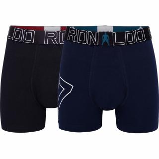 2pack dětské boxerky CR7 black-navy Dětská: 13/15 let