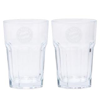2x sklenice BAYERN MNICHOV Latte