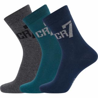 3pack dětské ponožky CR7 multicolor Ostatní: 35/39