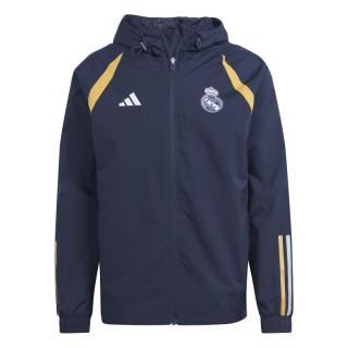 Bunda REAL MADRID Tiro AllWeather navy Velikost: L