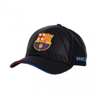 Dětská kšiltovka BARCELONA FC Cross black