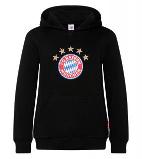 Dětská mikina BAYERN MNICHOV Logo black Dětská: 128