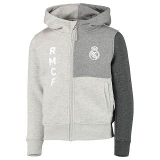 Dětská mikina REAL MADRID No15 Zip grey Dětská: 12 let