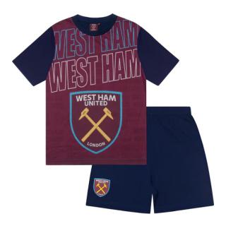 Dětské pyžamo WEST HAM UNITED Text claret Dětská: 10-11 let