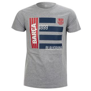 Dětské tričko BARCELONA FC Barca grey Dětská: 12 let