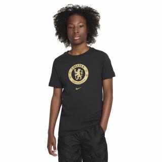 Dětské tričko CHELSEA FC Crest black Dětská: 140